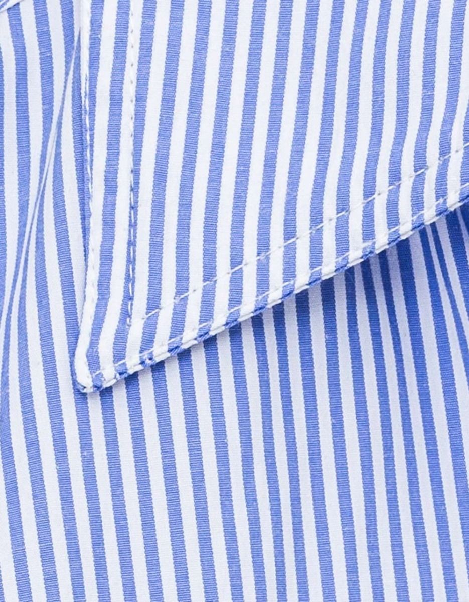 Alison Stripe Shirt in Blue_2