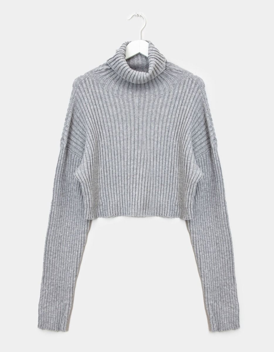 Alora Turtleneck in Grey_0