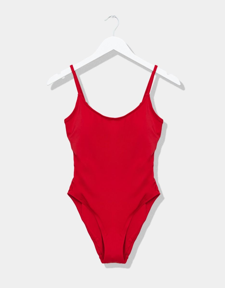 Amalfi One Piece in Cherry_0