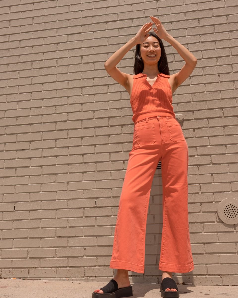 Amanda Knit Tank in Watermelon_2