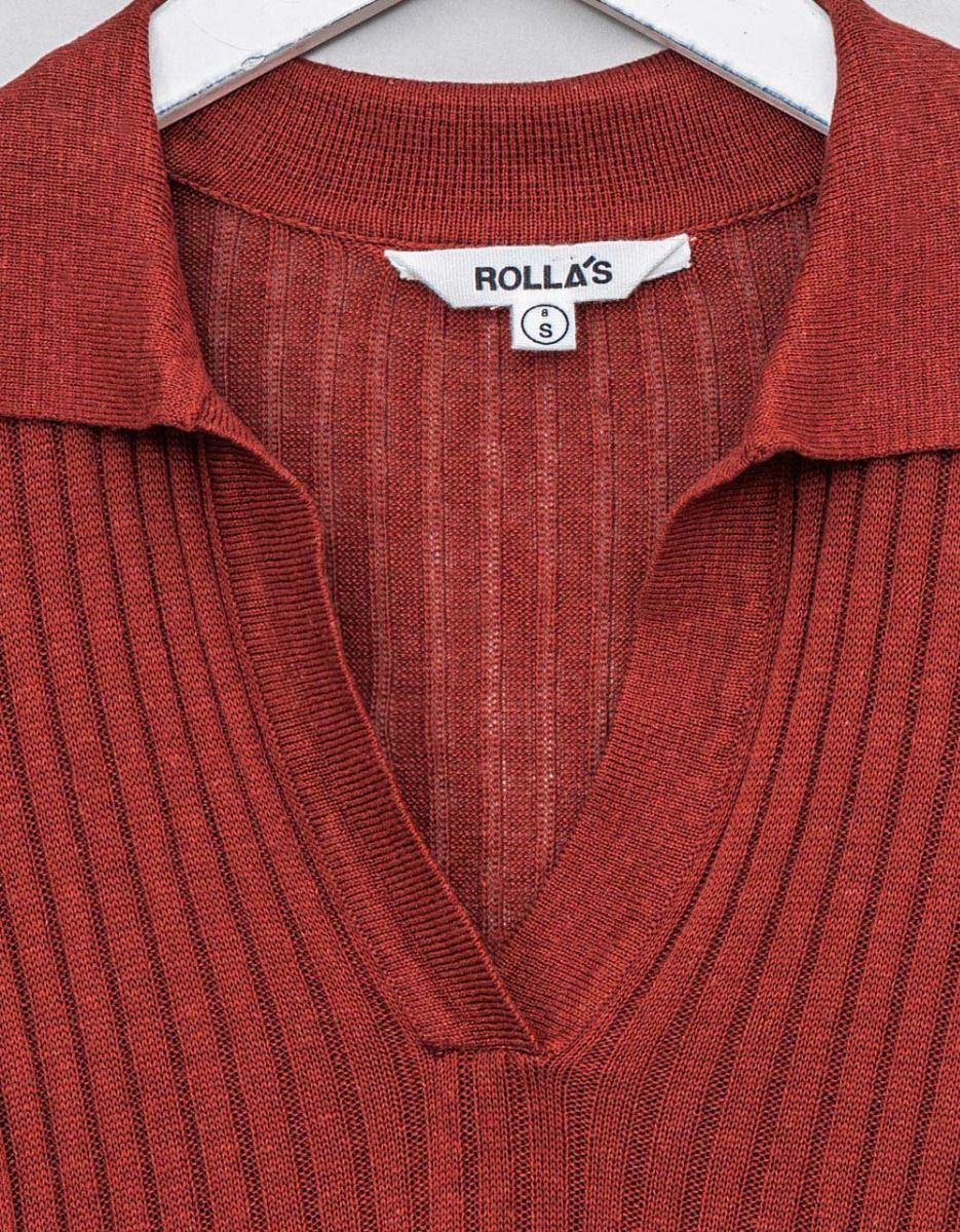 Amanda Knit Top in Chestnut_3