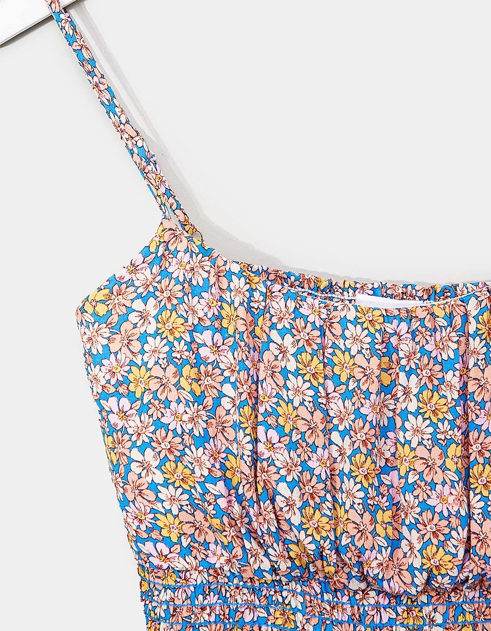 Ami Smocked Crop Top_1