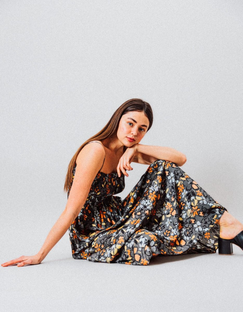 Andi Smocked Floral Dress_2