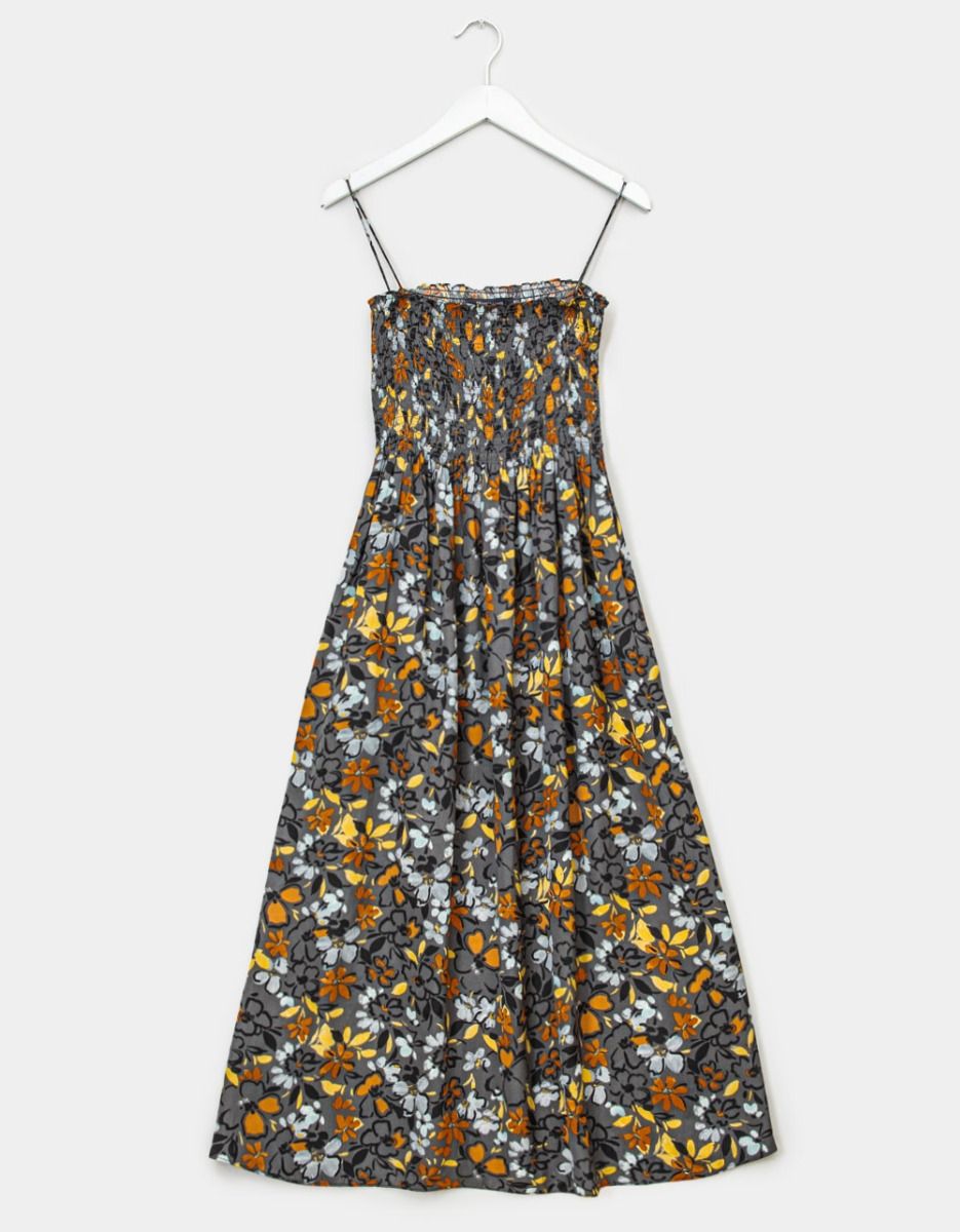 Andi Smocked Floral Dress_0