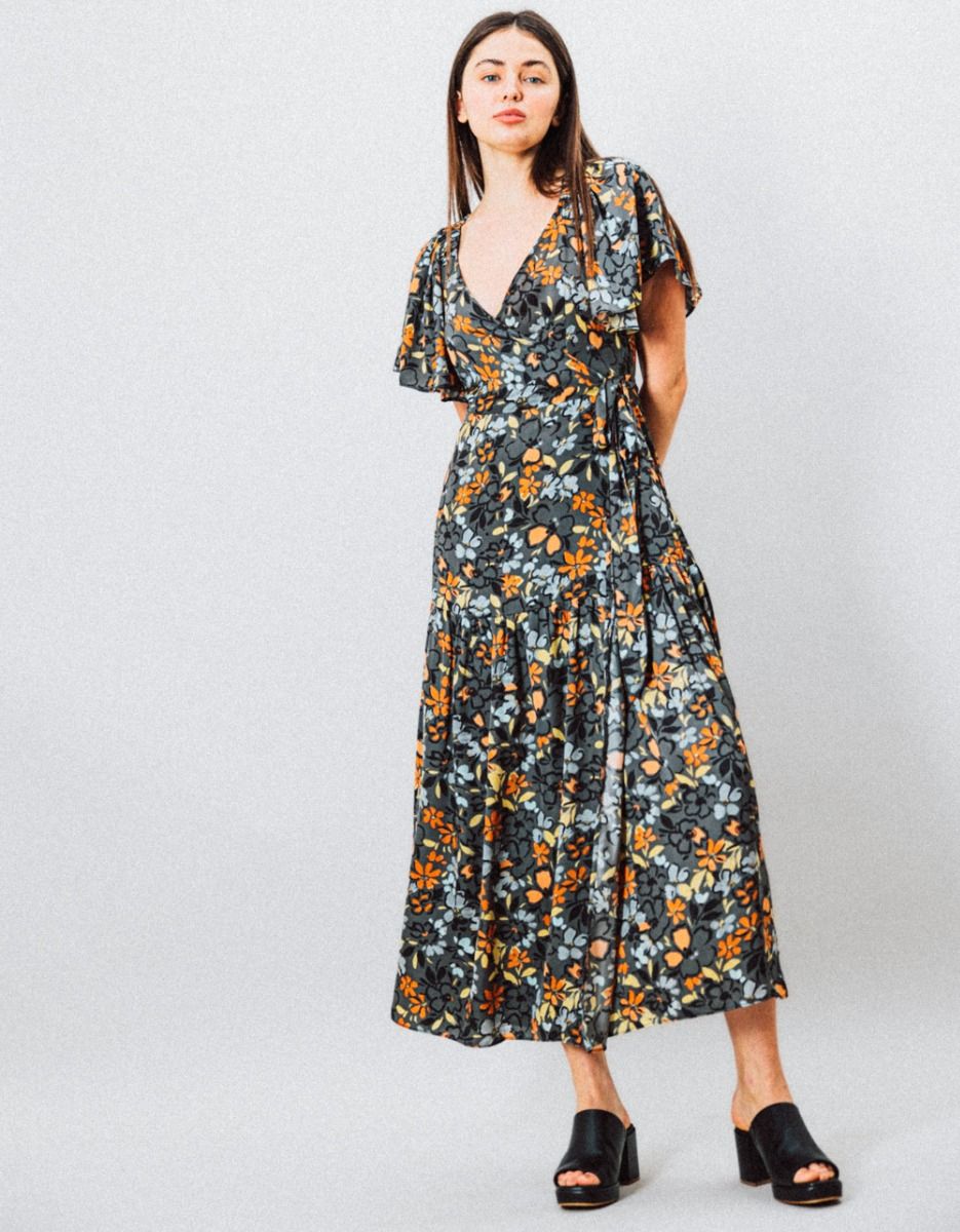 Andi Wrap Floral Dress_3
