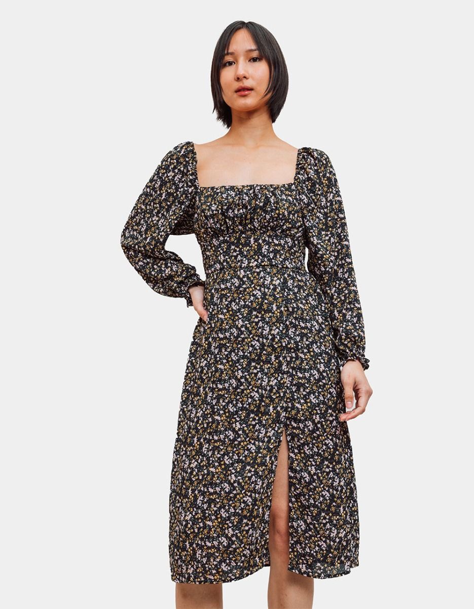 Andie Flower Midi Dress_3