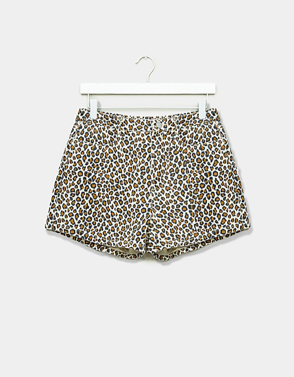Ani Print Twill Shorts_0