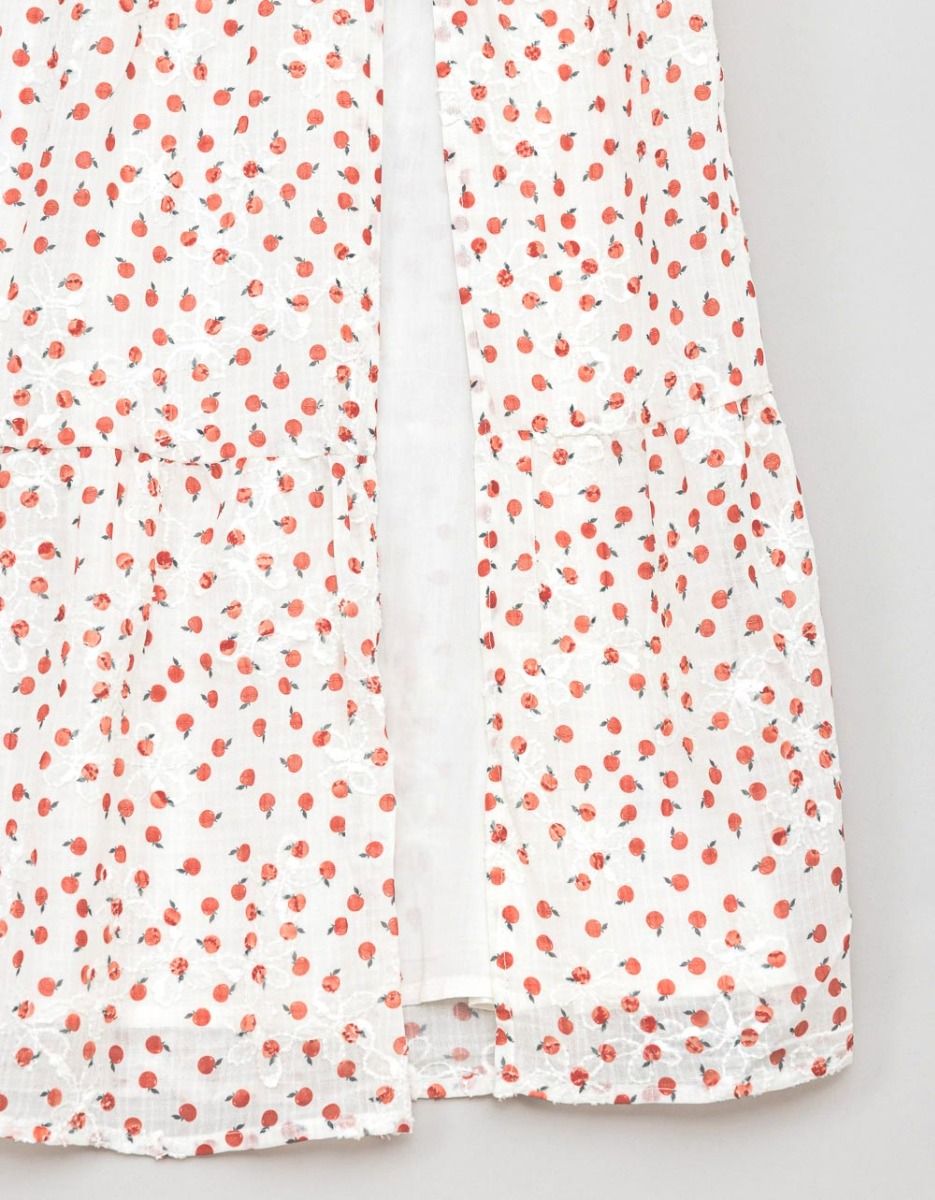 Apple Print Skirt_6