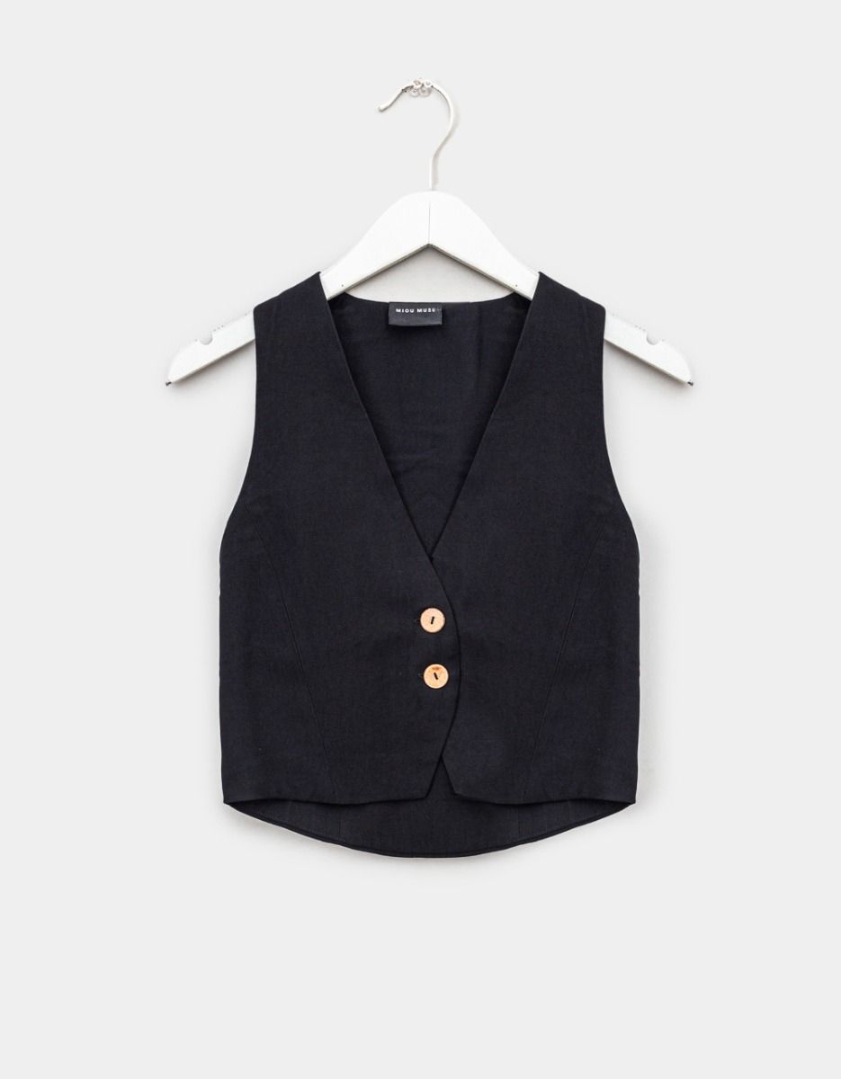 Aria Button Vest_0