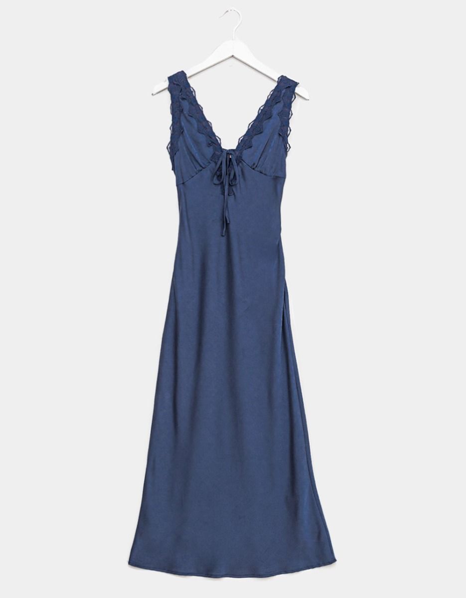 Ariana Lace Trim Midi_0