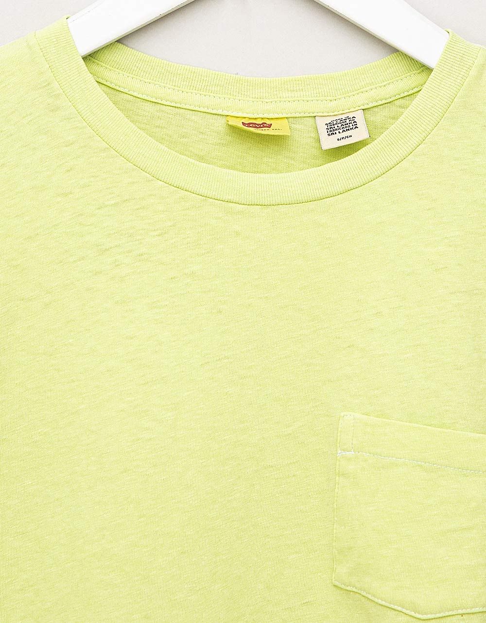 Arlo Garment-Dye Tee in Lime_2