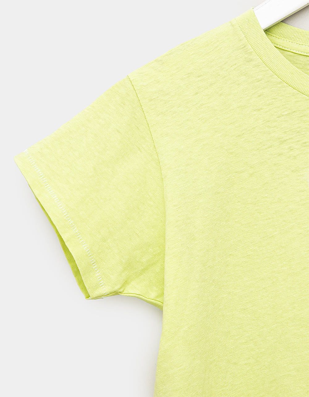 Arlo Garment-Dye Tee in Lime_1