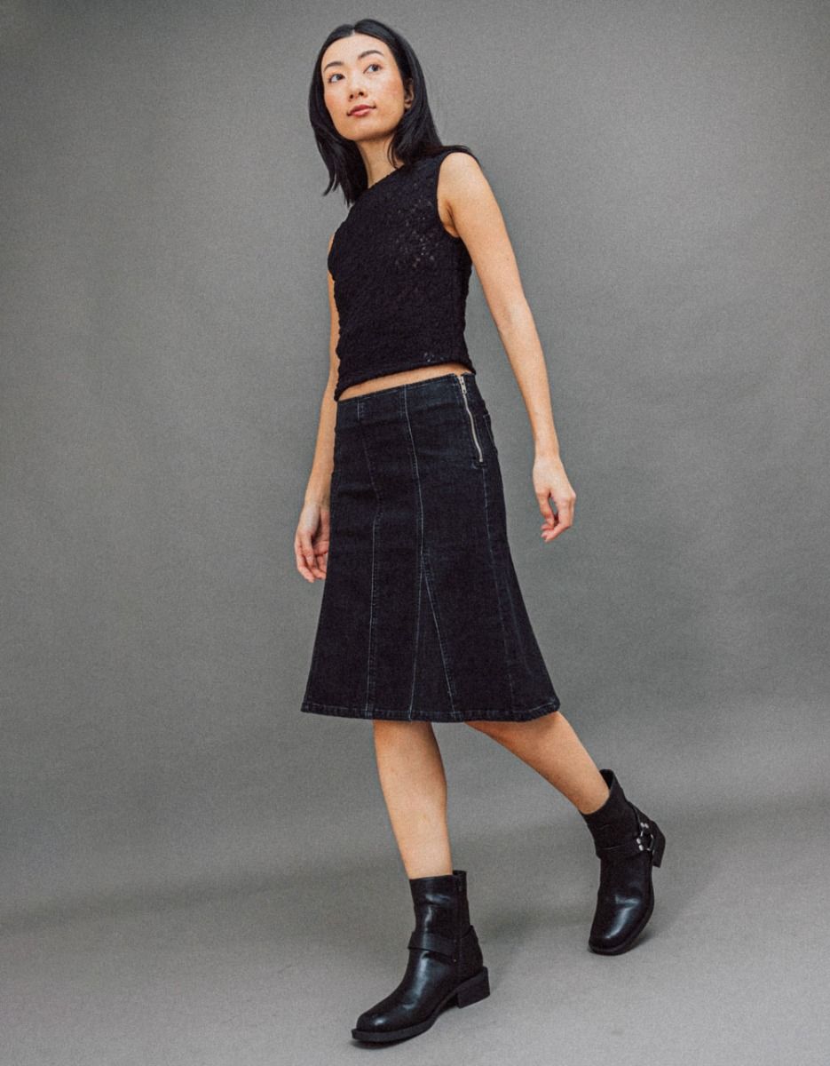 Esther Flared Midi Skirt_1