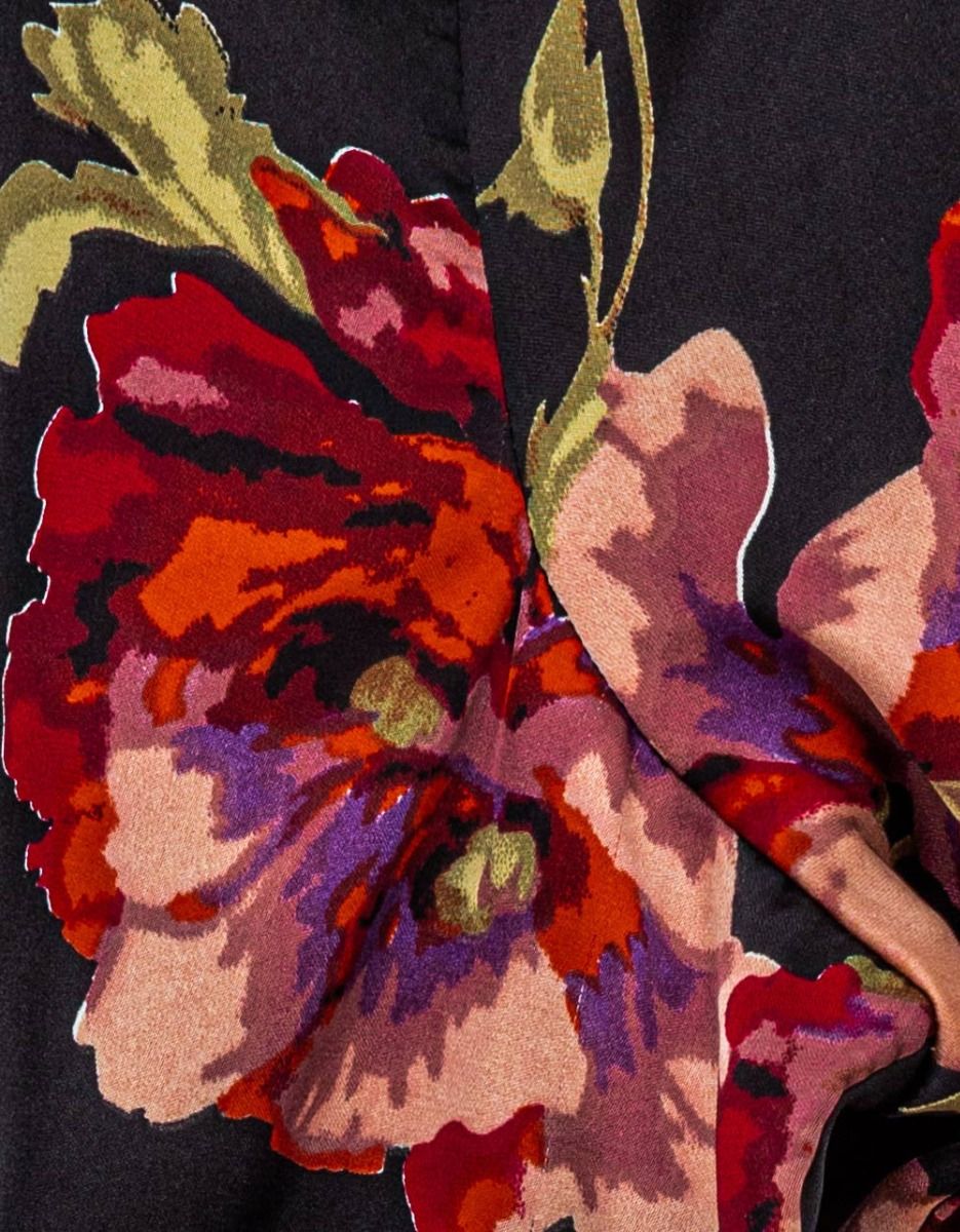 Roses Tie Front Top_5