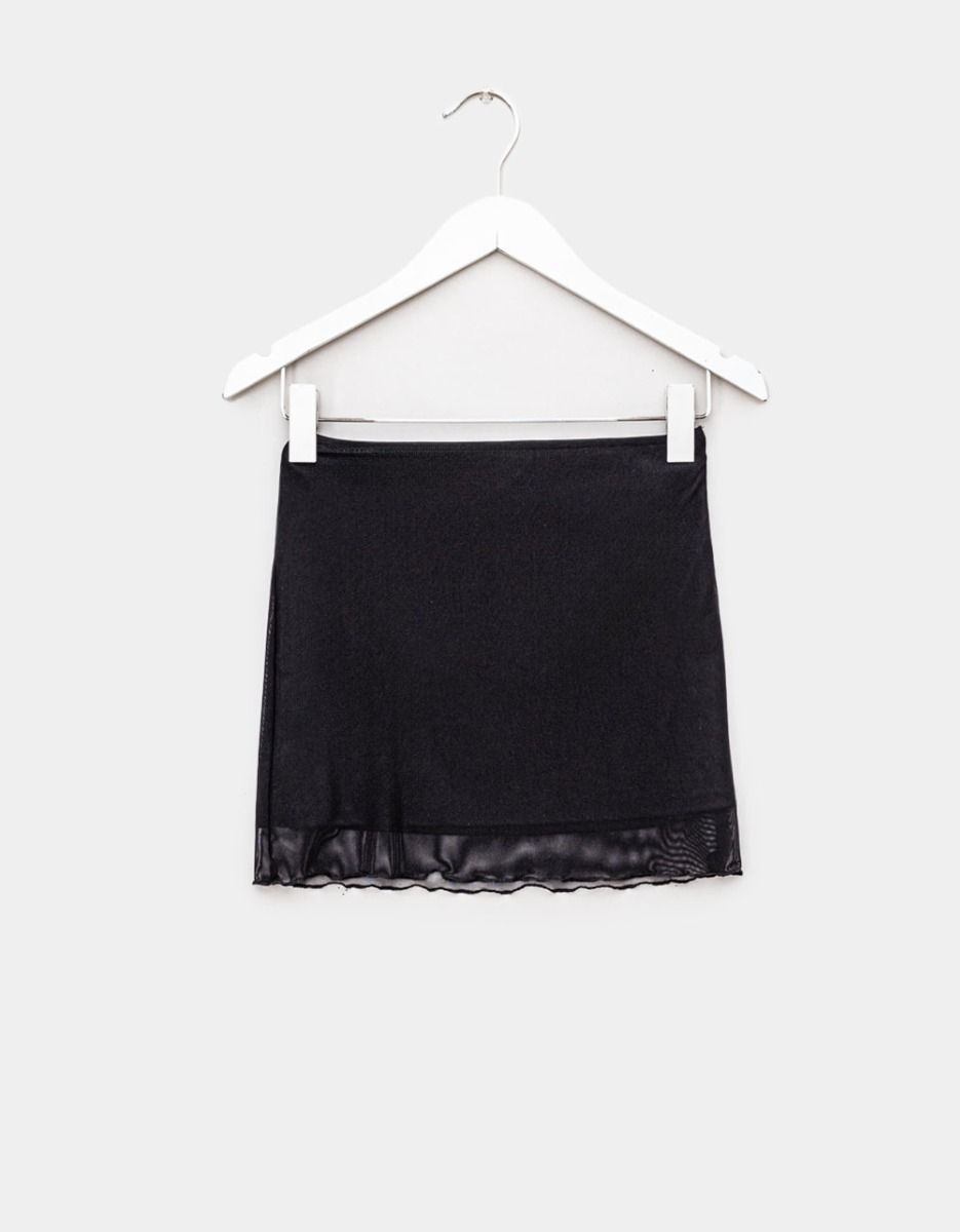 Darling Mesh Mini Skirt_0