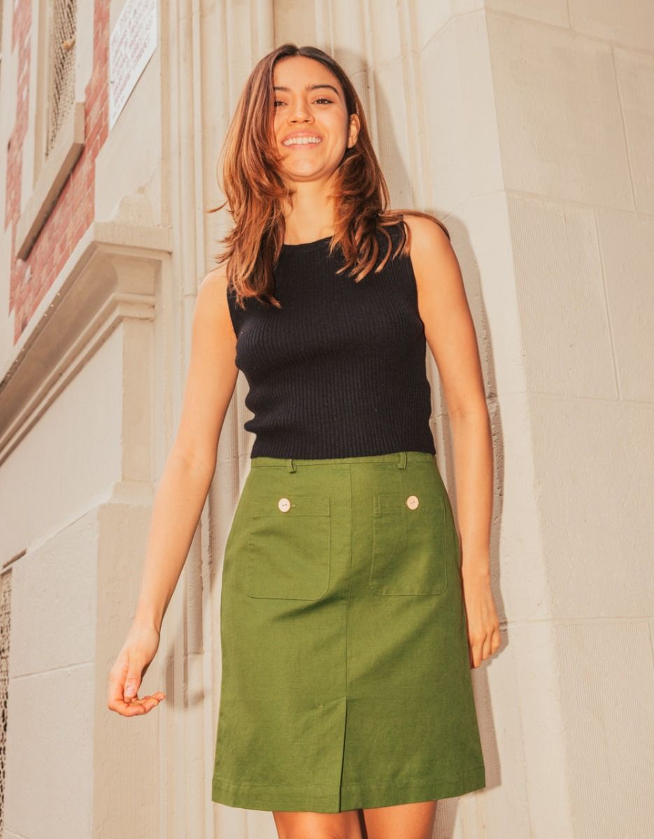 Linen/Cotton Skirt_1