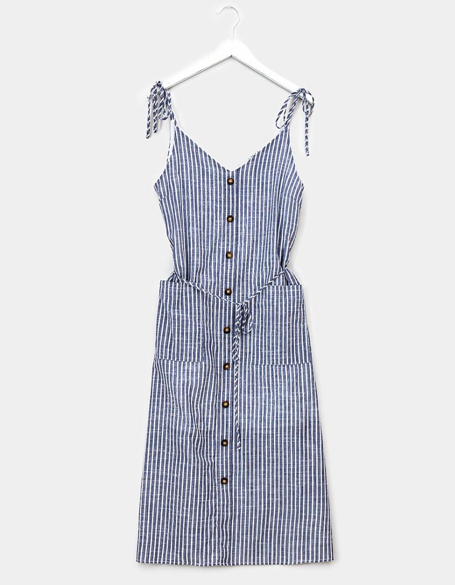 Hannah Stripe Midi_0