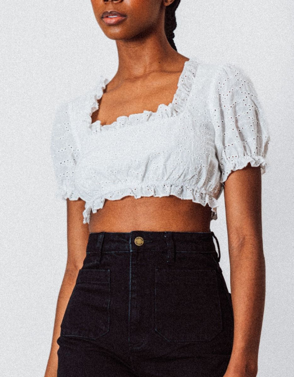 Puff Sleeve Paysan Top_3