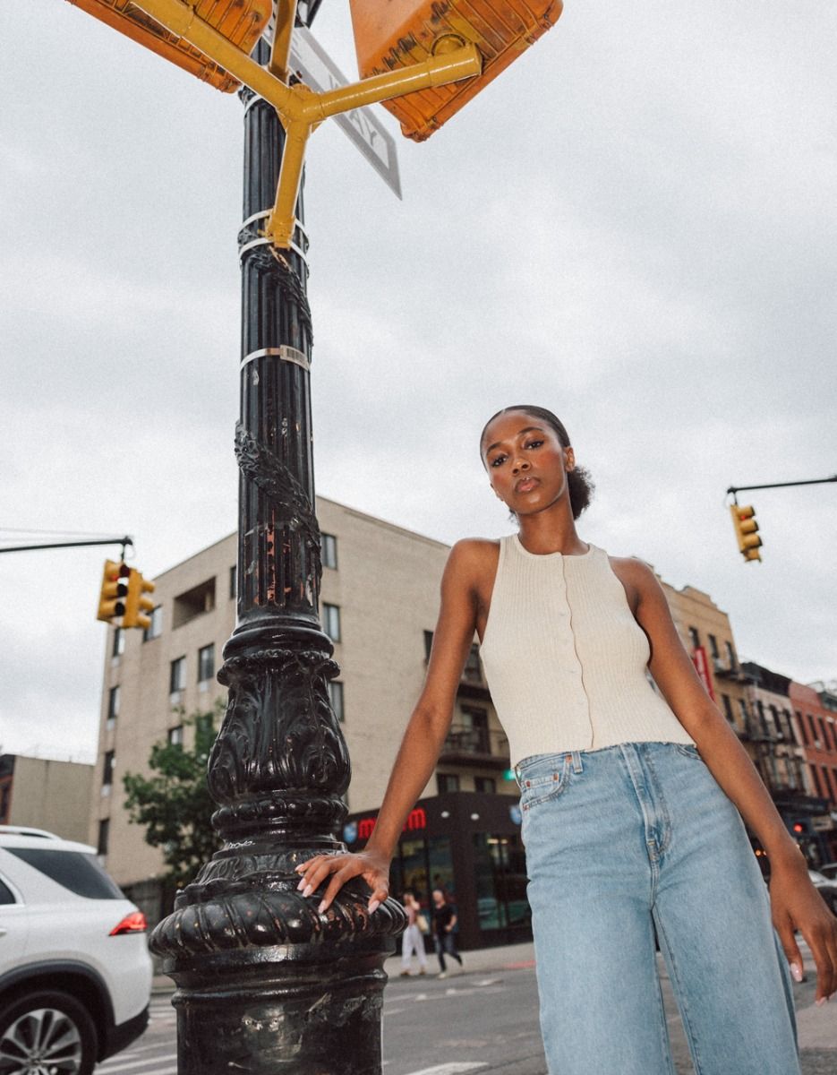 Dora Button Knit in Cream_1