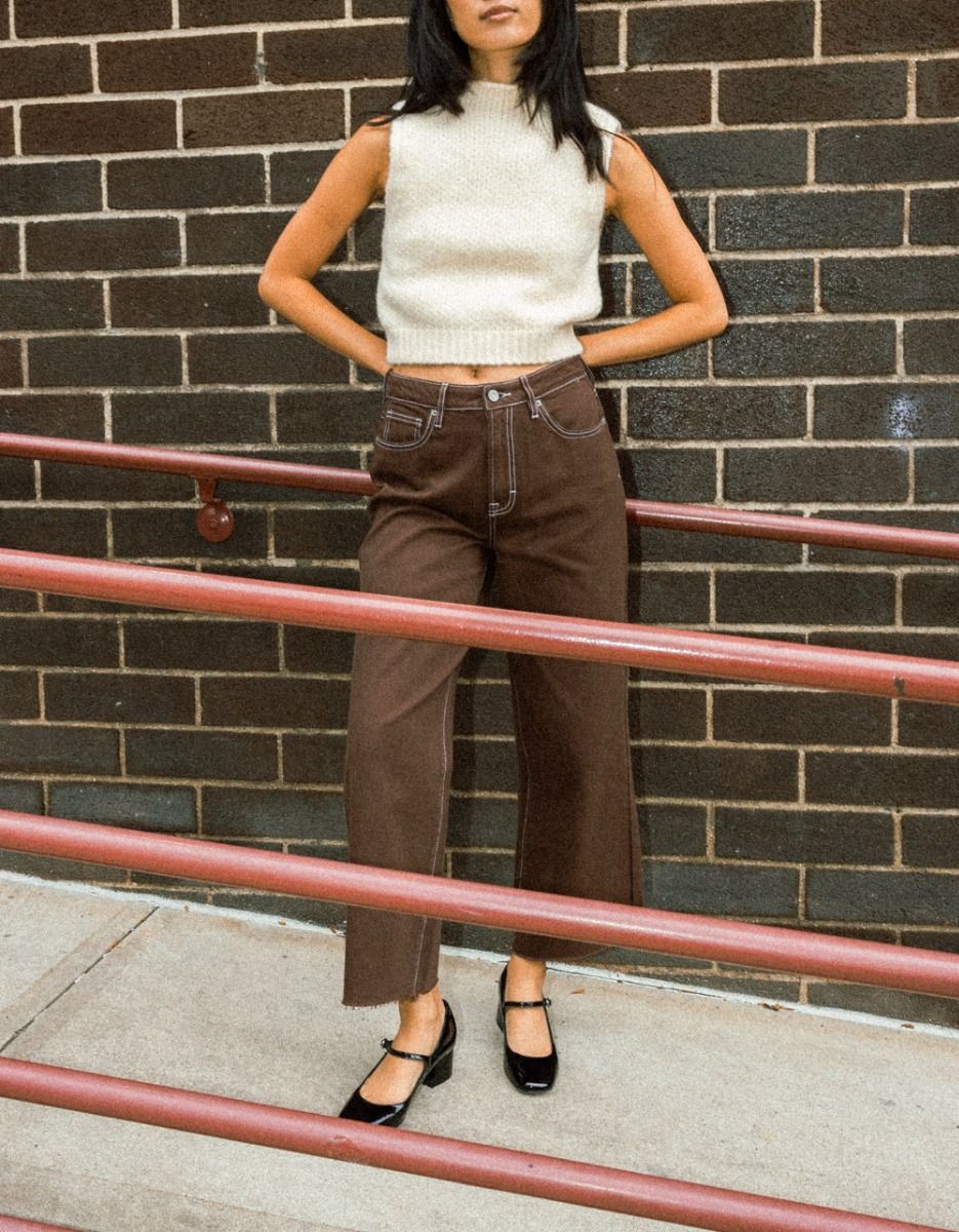 Nori Ankle Wide in Chocolate_2