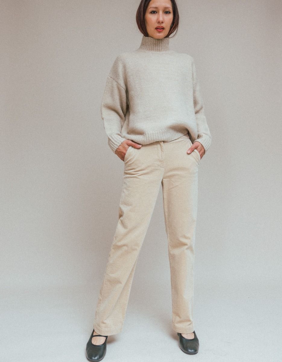 Ecru Cord Pants_1