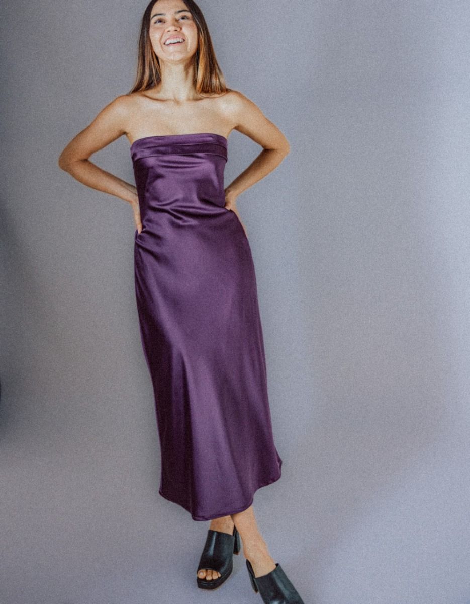 Plum Tube Dress_3