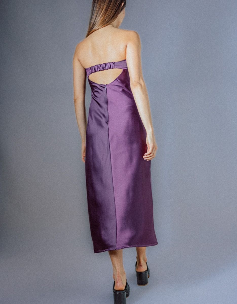Plum Tube Dress_4