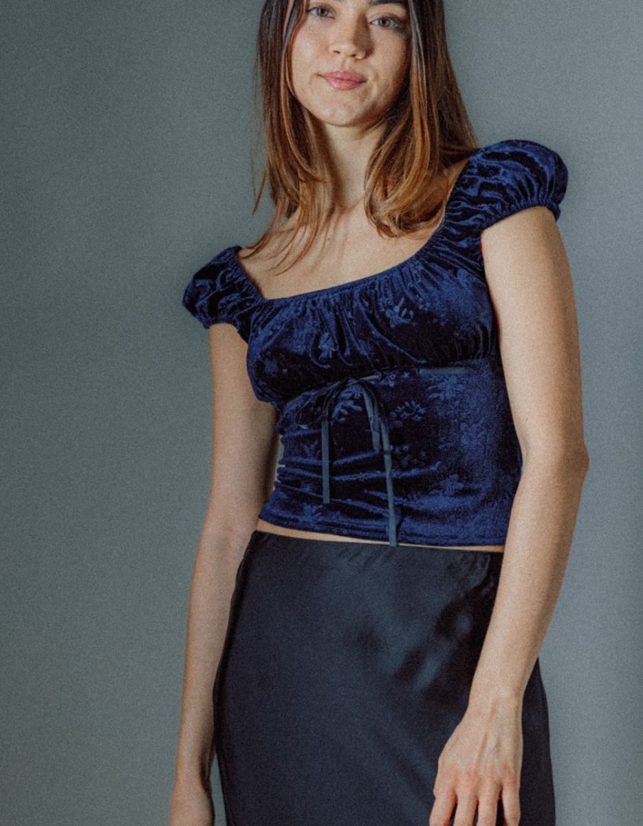 Bella Cap Sleeve Top_1