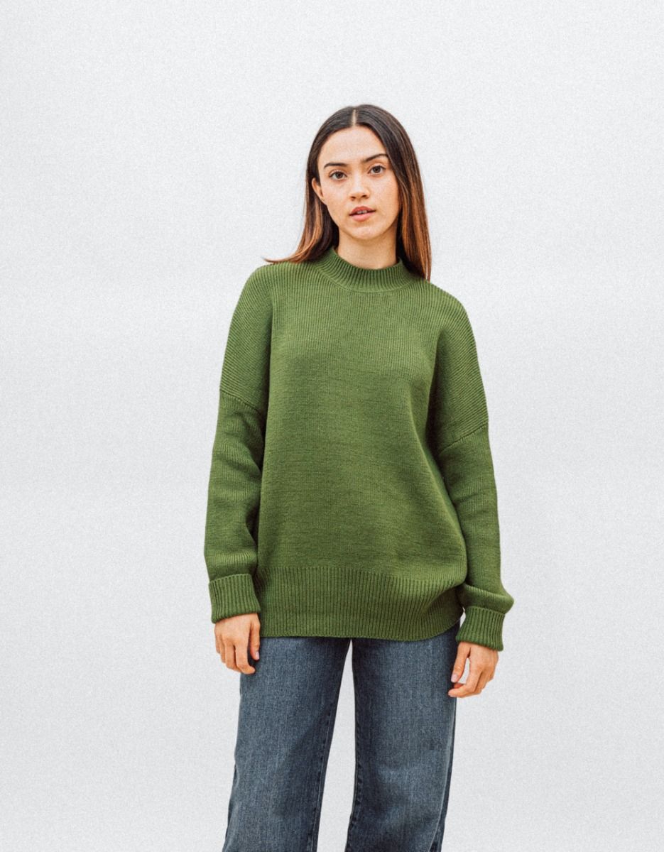 Riley Sweater in Green_1