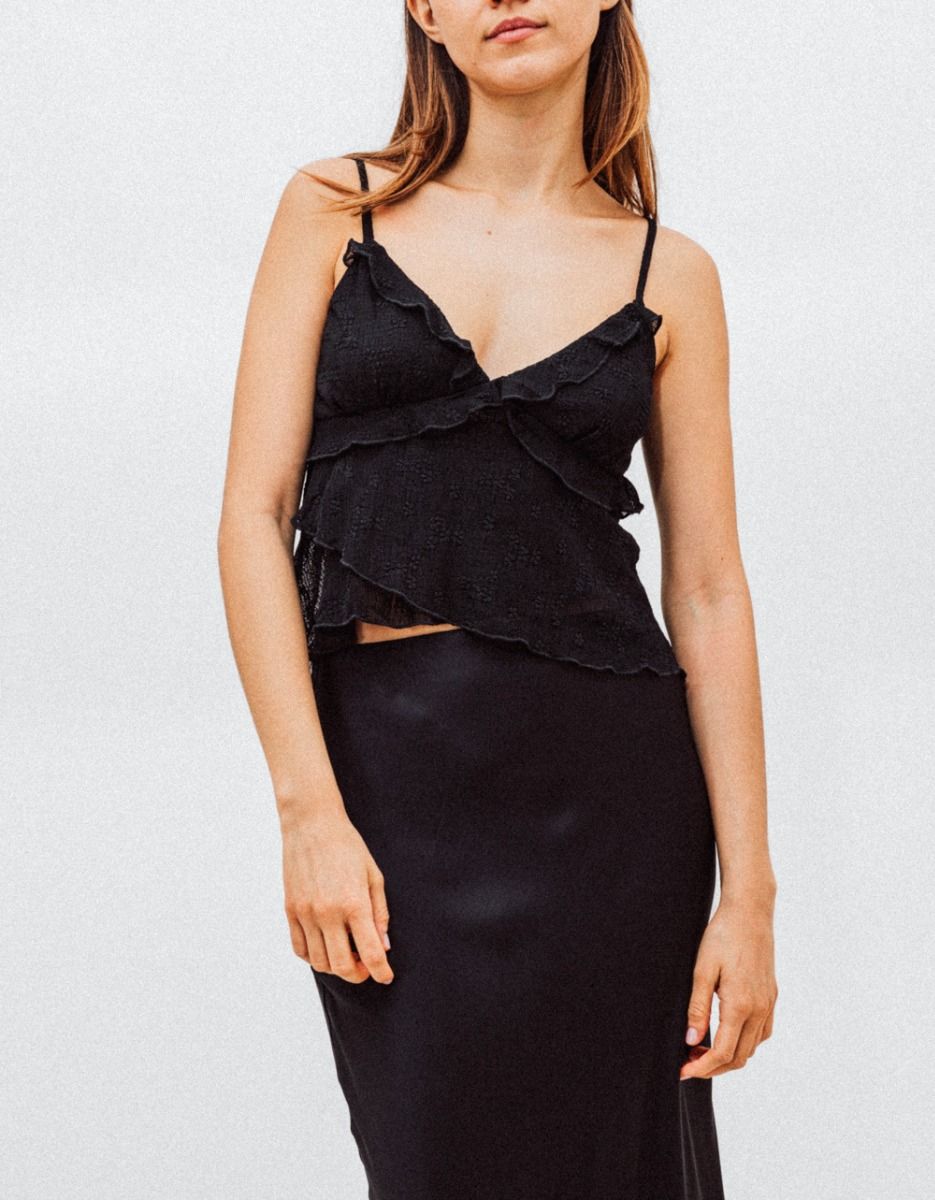 Lindie Ruffle Cami_0