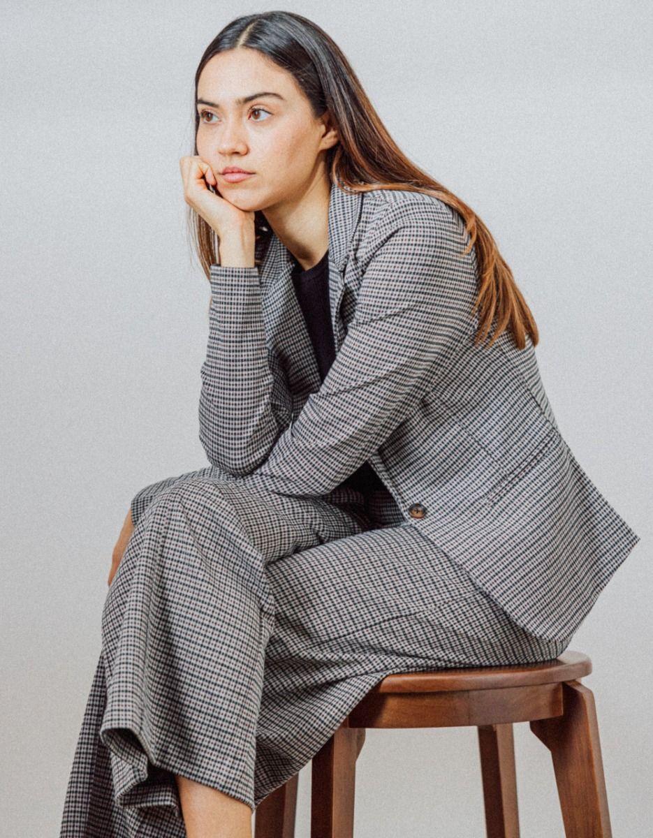 Multi-Check Blazer_2