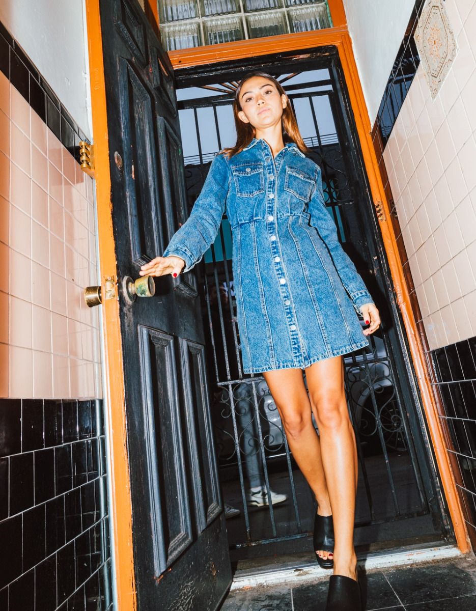 Andie Denim Mini Dress_2
