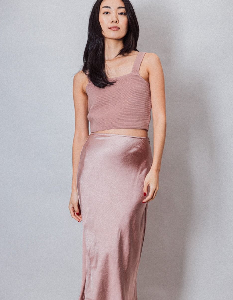 Kaia Slip Skirt in Blush_2