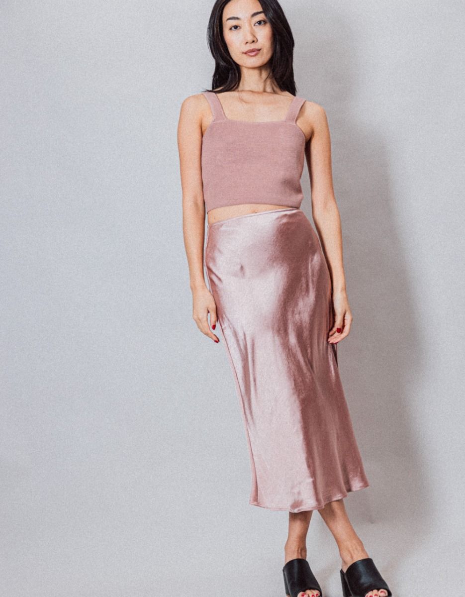 Kaia Slip Skirt in Blush_1