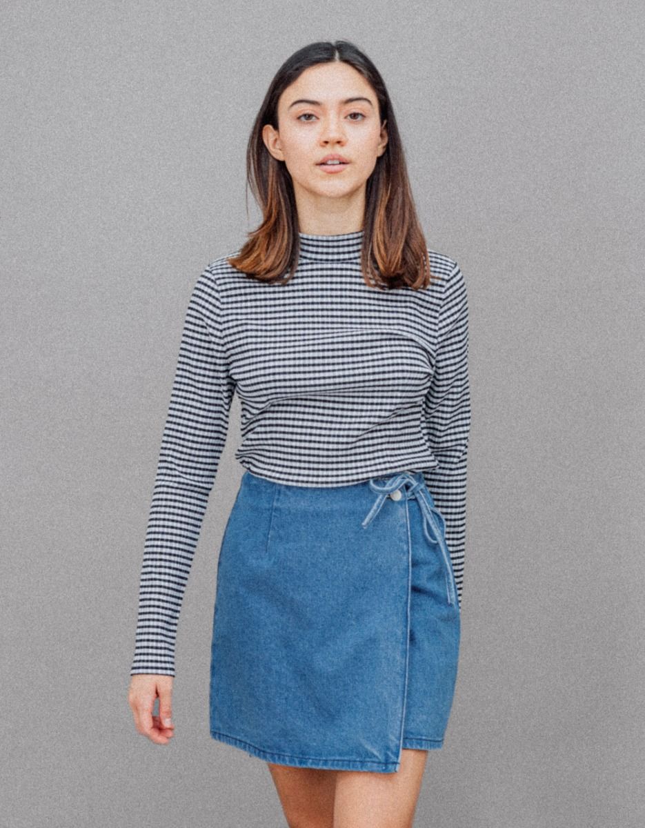 Mock Neck Stripe LS_3