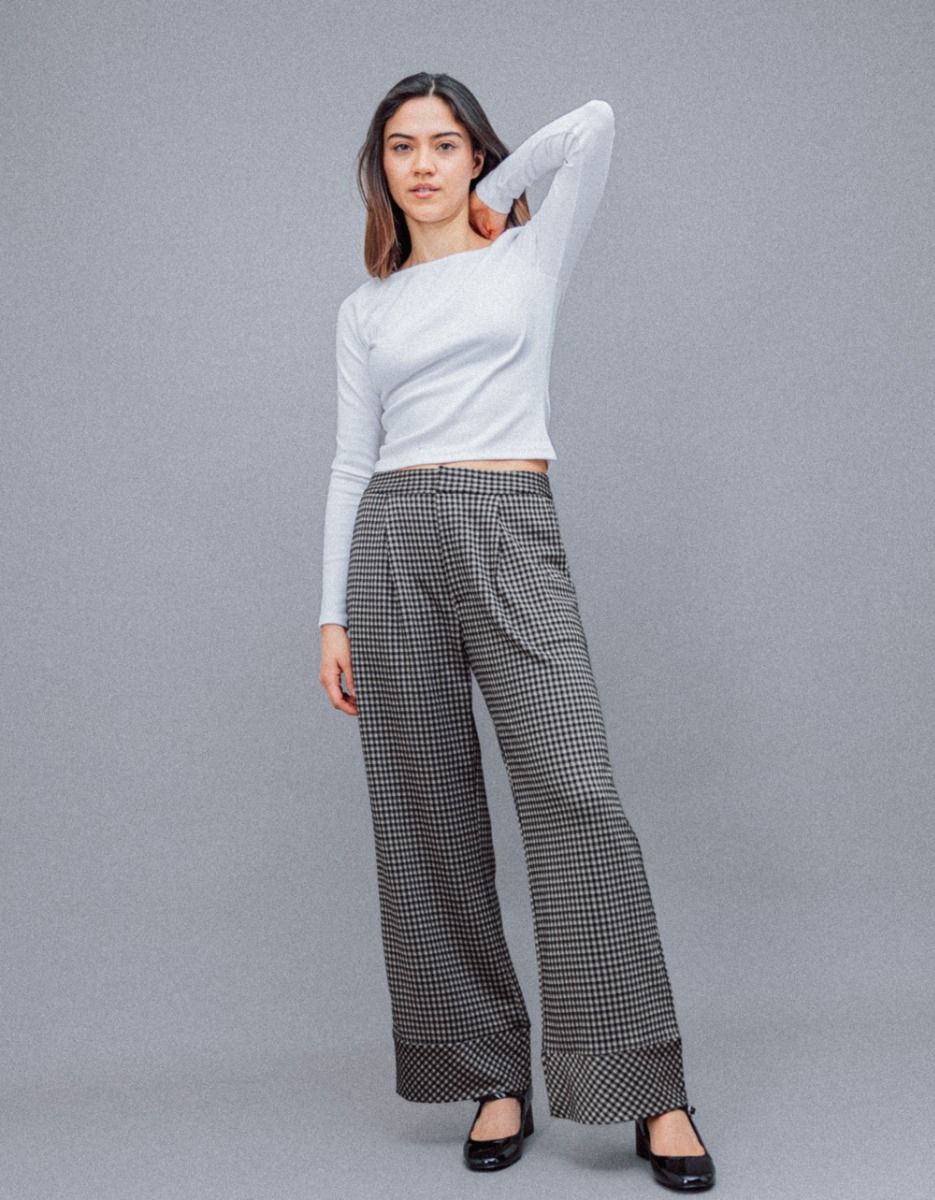 River Gingham Pants_1