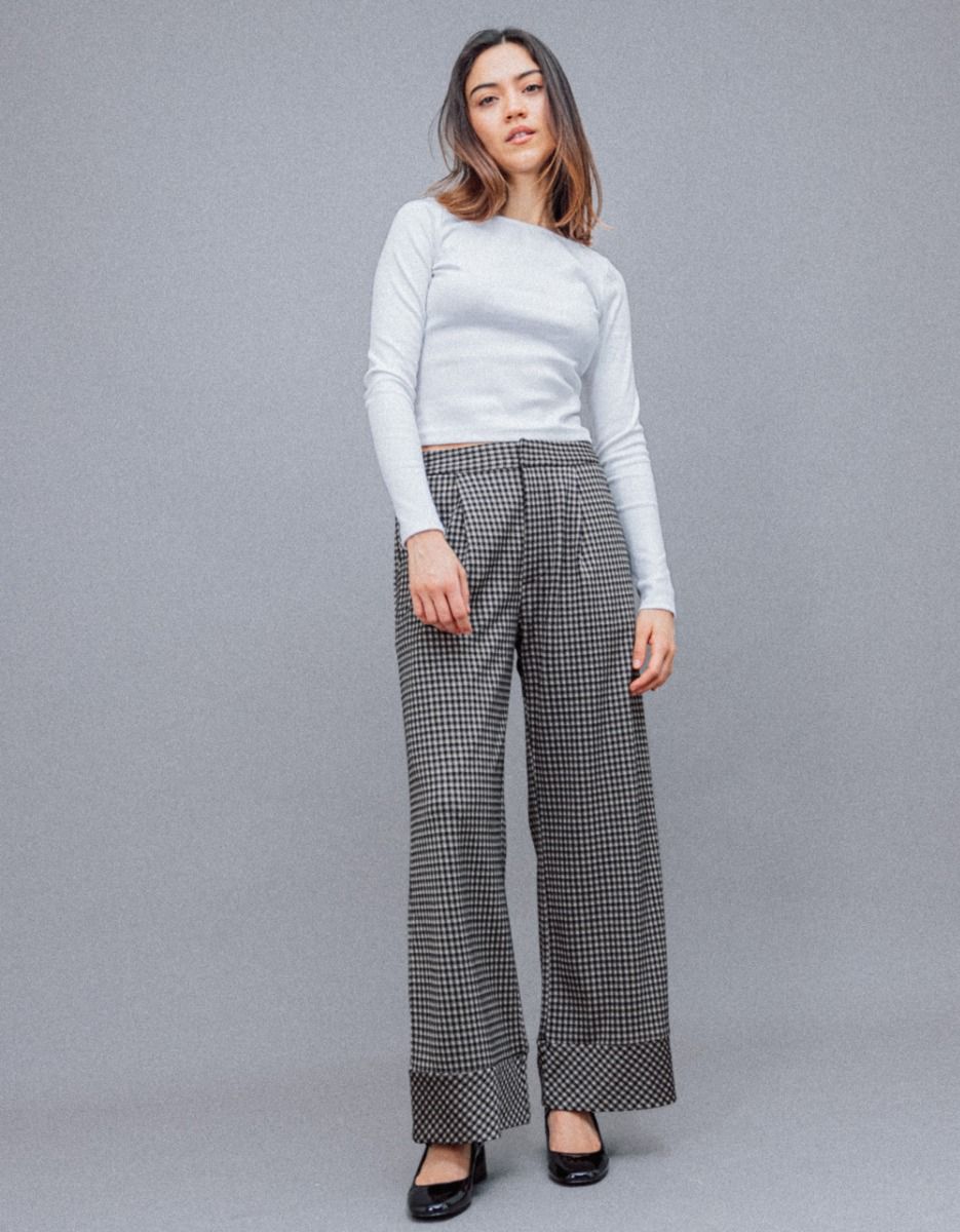 River Gingham Pants_3