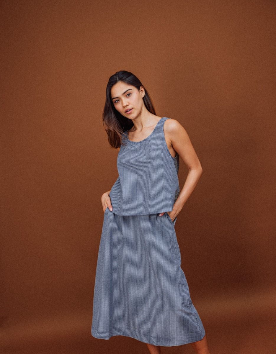 Florence Top in Navy_1