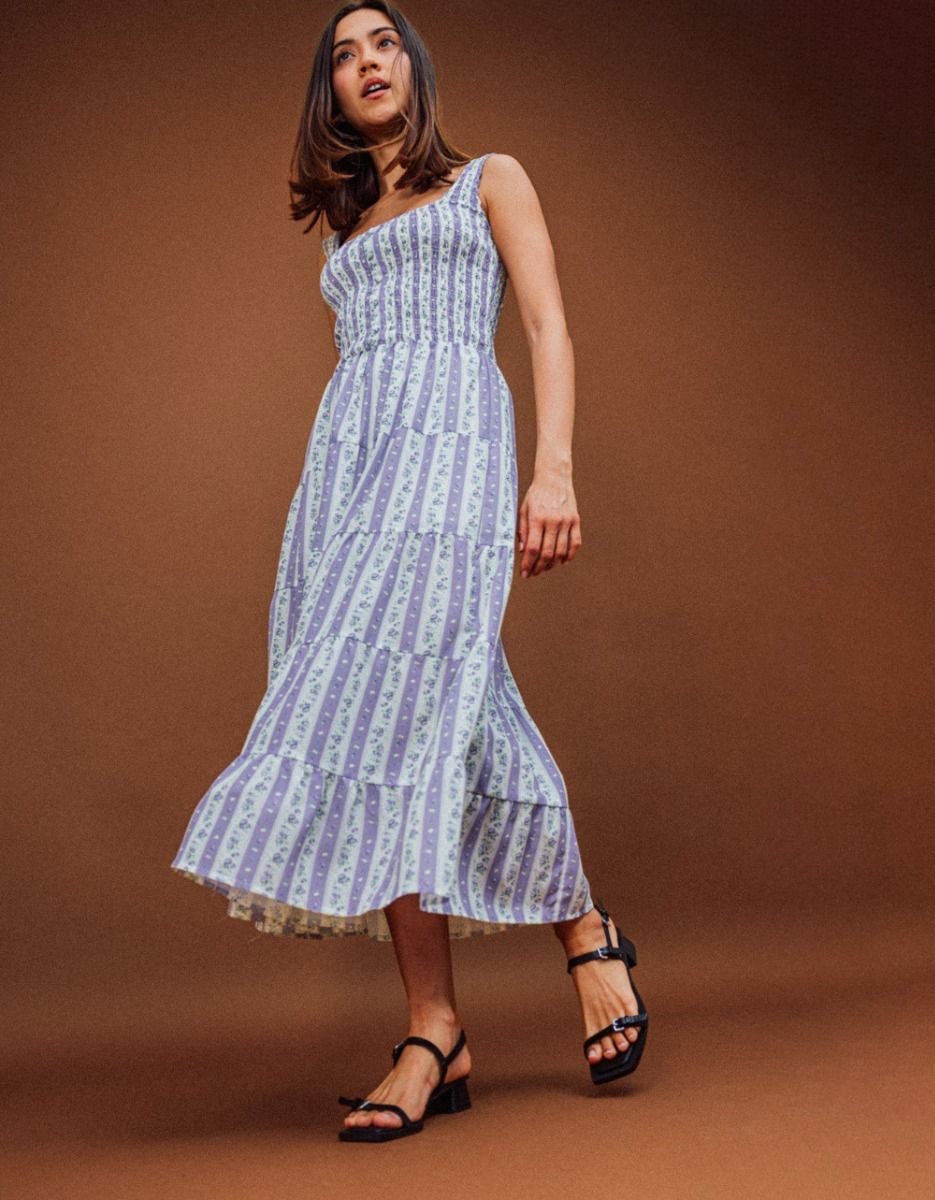 Aria Floral Midi Dress_2