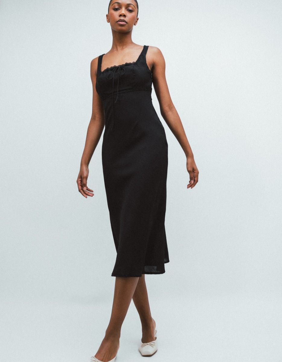 Gina Square Neck Dress| $68_1
