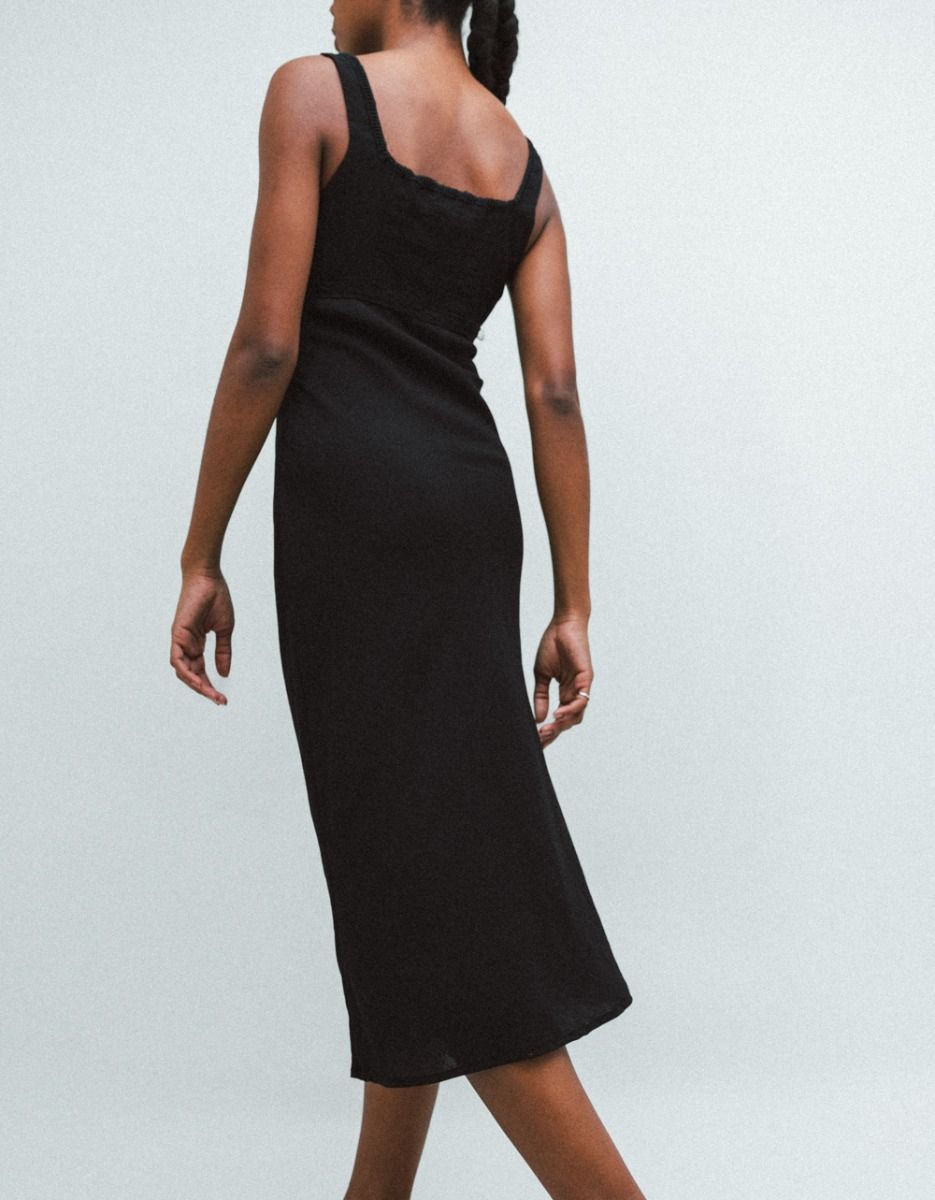 Gina Square Neck Dress| $68_3