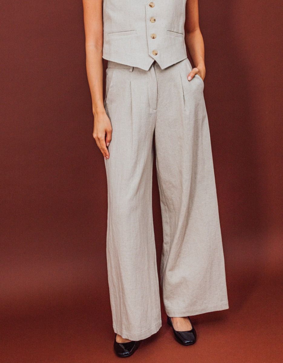 Beige Philo Pants_1