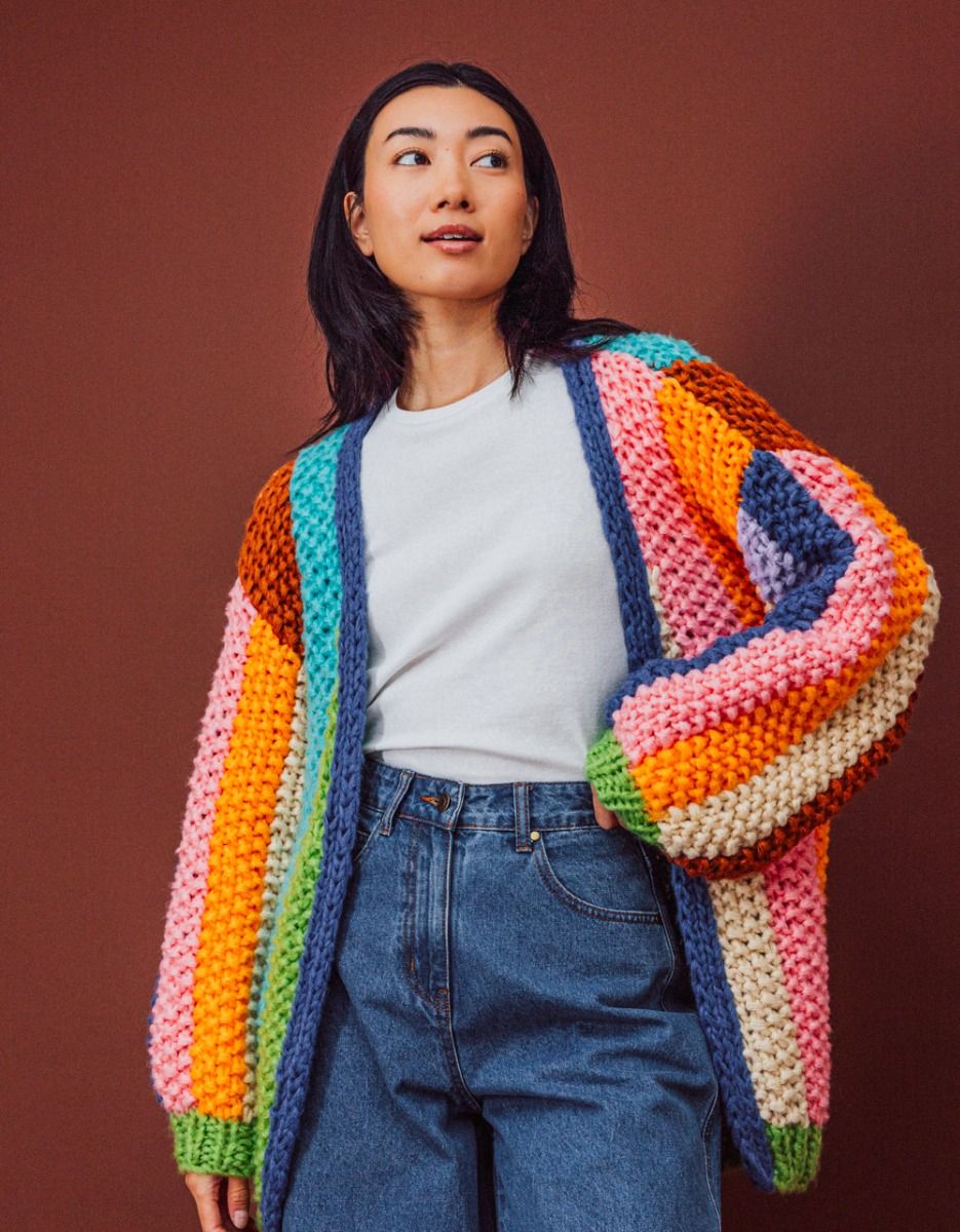 Knitted Lobelia Cardi_2