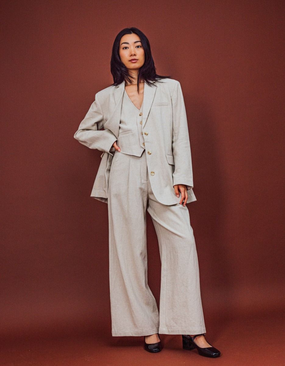 Beige Noemie Blazer_2