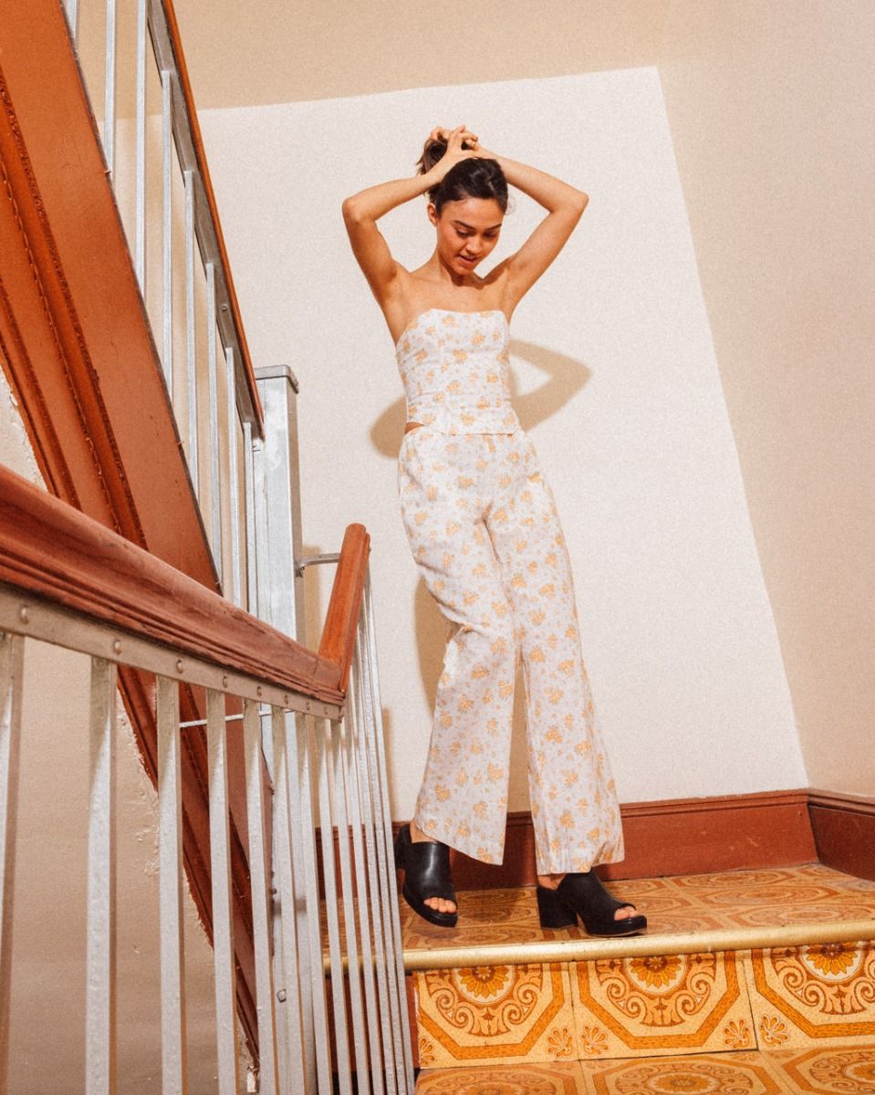 Camile Floral Pants_4