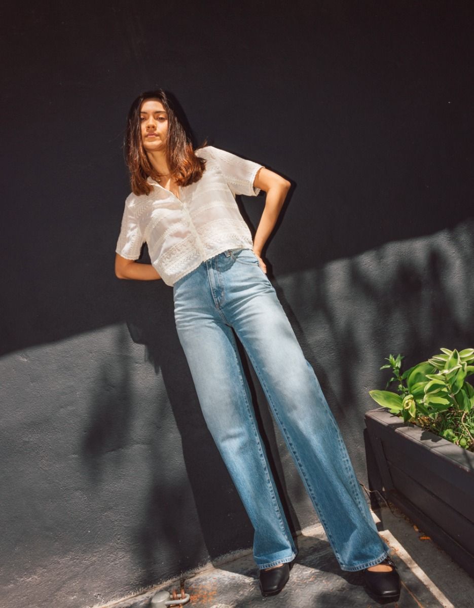 Heidi Chloe Jean in Recycled Blue_2