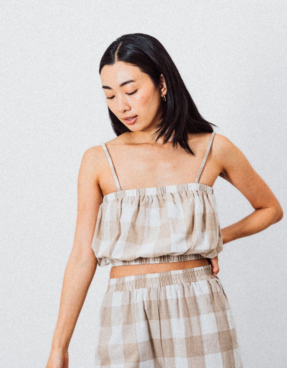Grande Gingham Top_1