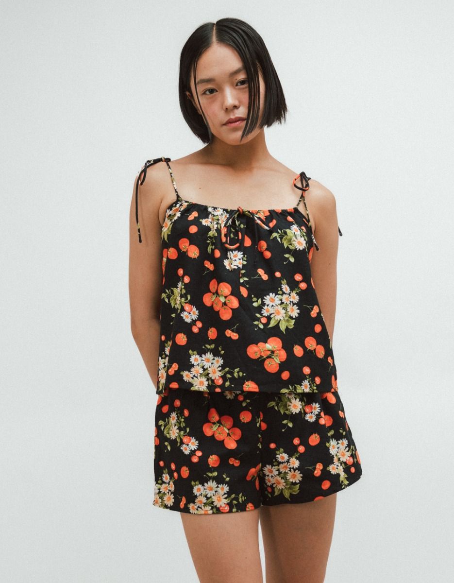 Tomato Garden Shorts_1