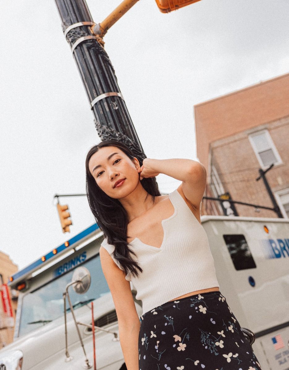 Kat Split Neck Knit_2