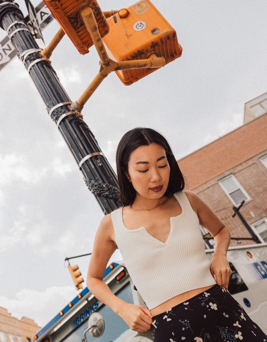 Kat Split Neck Knit_3